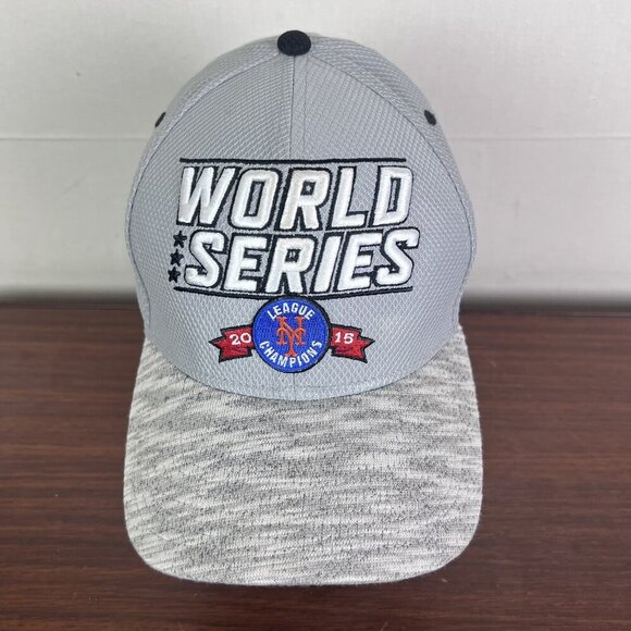 New York Mets 2015 World Series League Champion Fitted On-Field Hat Size OSFM - Picture 2 of 14